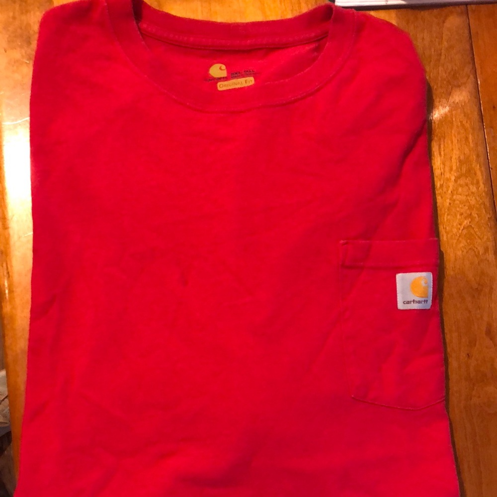Carhartt Red Short Sleeve Tee